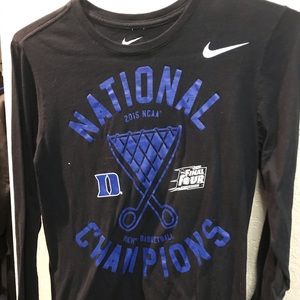 Women’s Duke Blue Devils long sleeve shirt sz Sm